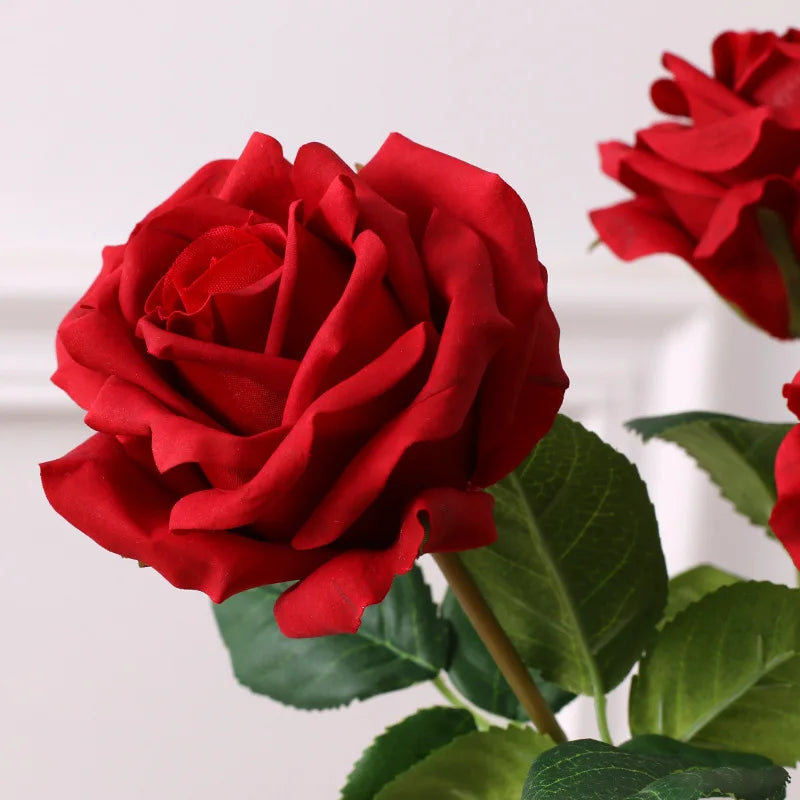 Real Touch Artificial Rose: Perfect Gift for Love 💕