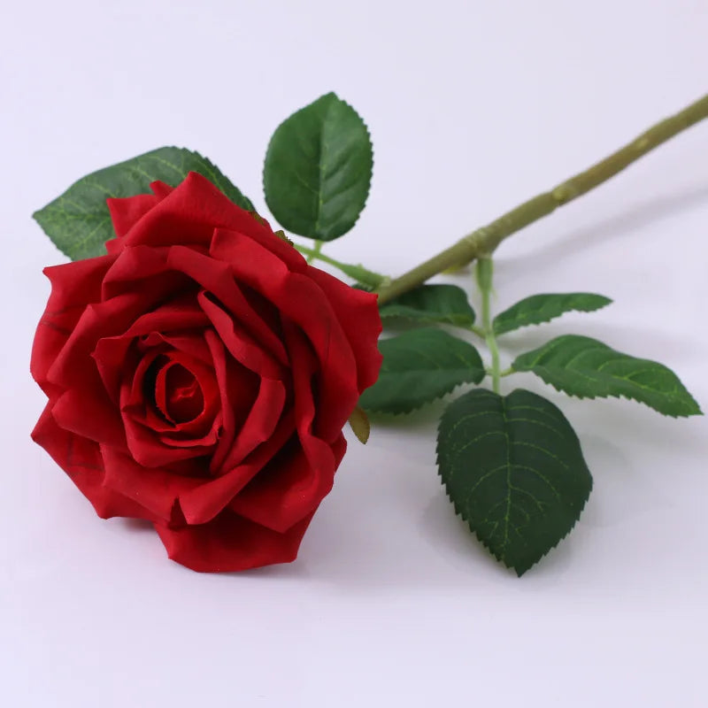 Real Touch Artificial Rose: Perfect Gift for Love 💕