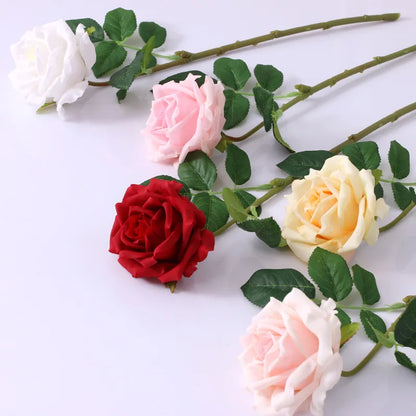 Real Touch Artificial Rose: Perfect Gift for Love 💕