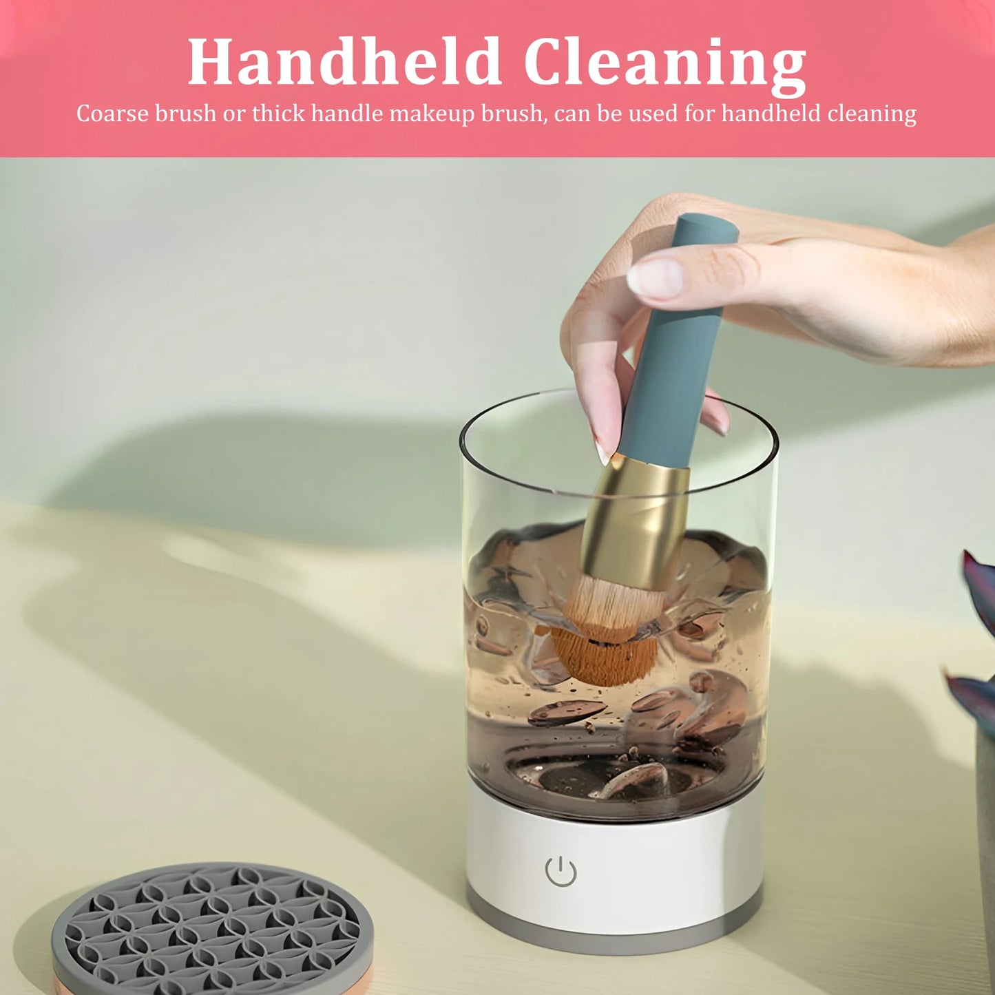 Makeup Brush Washer 🖌️ - Makeup Brush Cleaners - / OkTok Shop