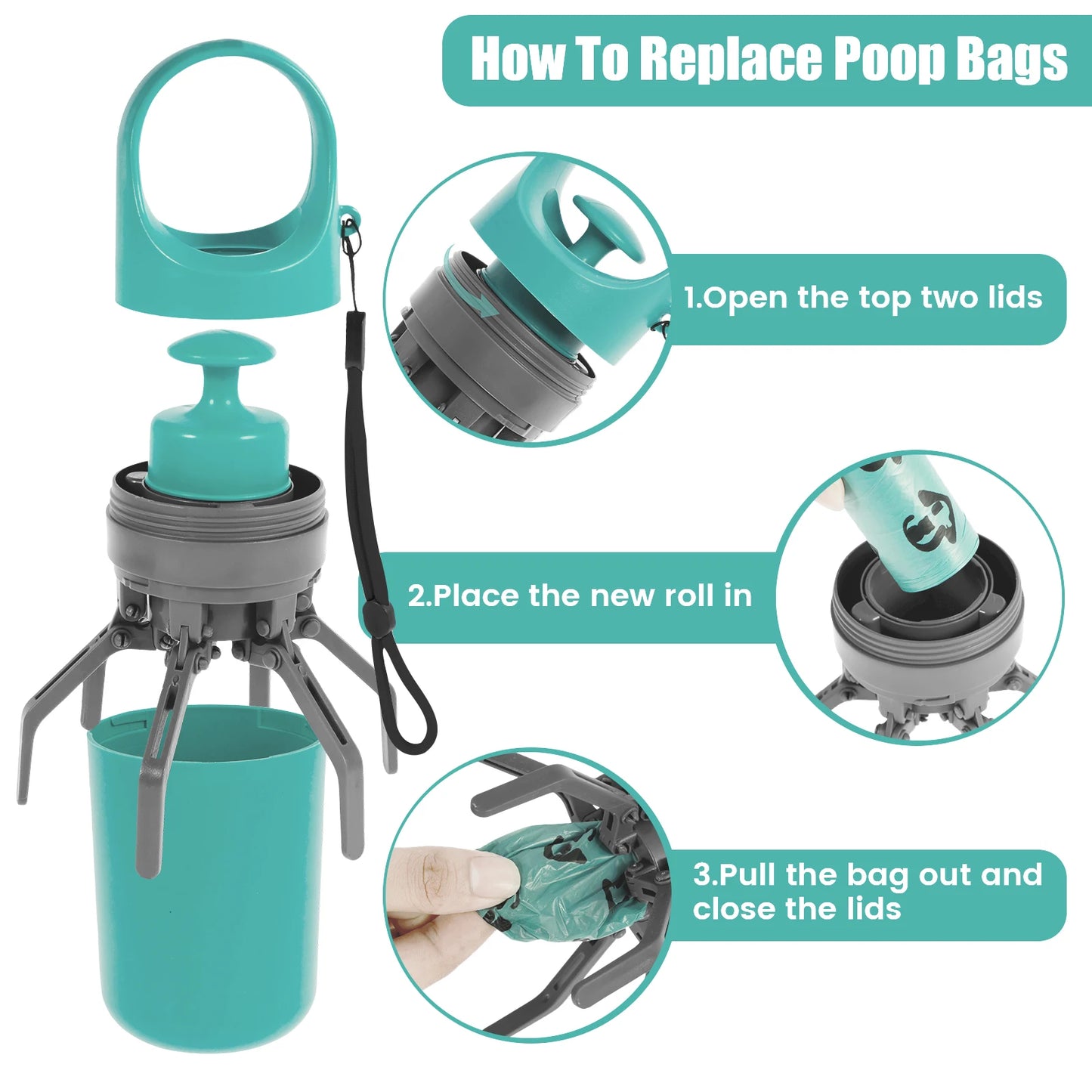 Dog Poop Holder 💩🐶 - Dog Supplies - / OkTok Shop